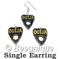 Ouija Board SINGLE Earring